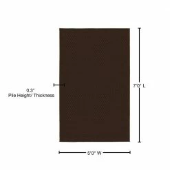 Medallion Mocha 5 ft. x 7 ft. Area Rug by Garland Rug -ROPPE ONLINE STORE mocha garland rug area rugs ma000n06008404 76 1000