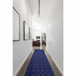Sparta 3 ft. x 12 ft. Navy Runner Rug by Garland Rug 13 Sparta 3 ft. x 12 ft. Navy Runner Rug by Garland Rug -ROPPE ONLINE STORE navy garland rug area rugs cl100n03614410 31 1000