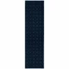 Sparta 3 ft. x 12 ft. Navy Runner Rug by Garland Rug 1 Sparta 3 ft. x 12 ft. Navy Runner Rug by Garland Rug -ROPPE ONLINE STORE navy garland rug area rugs cl100n03614410 64 1000
