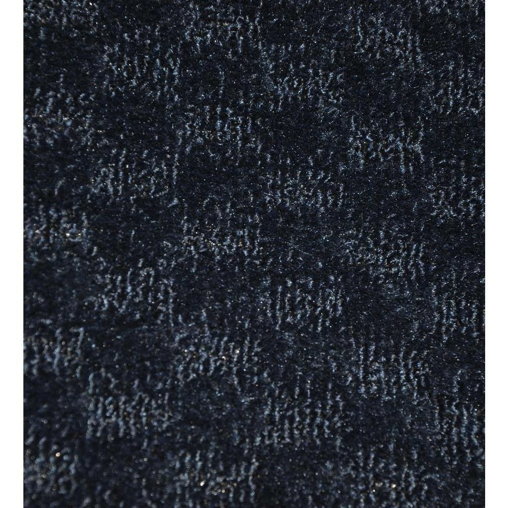 Medallion Navy 3 ft. x 8 ft. Runner Rug by Garland Rug 6 Medallion Navy 3 ft. x 8 ft. Runner Rug by Garland Rug - Image 4