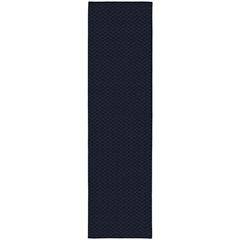 Medallion Navy 3 ft. x 8 ft. Runner Rug by Garland Rug 3 Medallion Navy 3 ft. x 8 ft. Runner Rug by Garland Rug