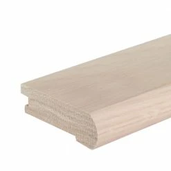 Quinn 0.75 in. Thick x 2.78 in. Wide x 78 in. Length Hardwood Stair Nose by ROPPE