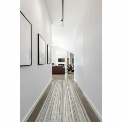 Carnival Stripe Random Earth Tone 3 ft. x 12 ft. Runner Rug by Garland Rug -ROPPE ONLINE STORE random earth tone garland rug area rugs cv000n03614458 31 1000