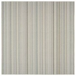 Carnival Stripe Random Earth Tone 12 ft. x 12 ft. Area Rug by Garland Rug