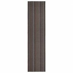 Carnival Stripe Random Multi Color 3 ft. x 12 ft. Runner Rug by Garland Rug