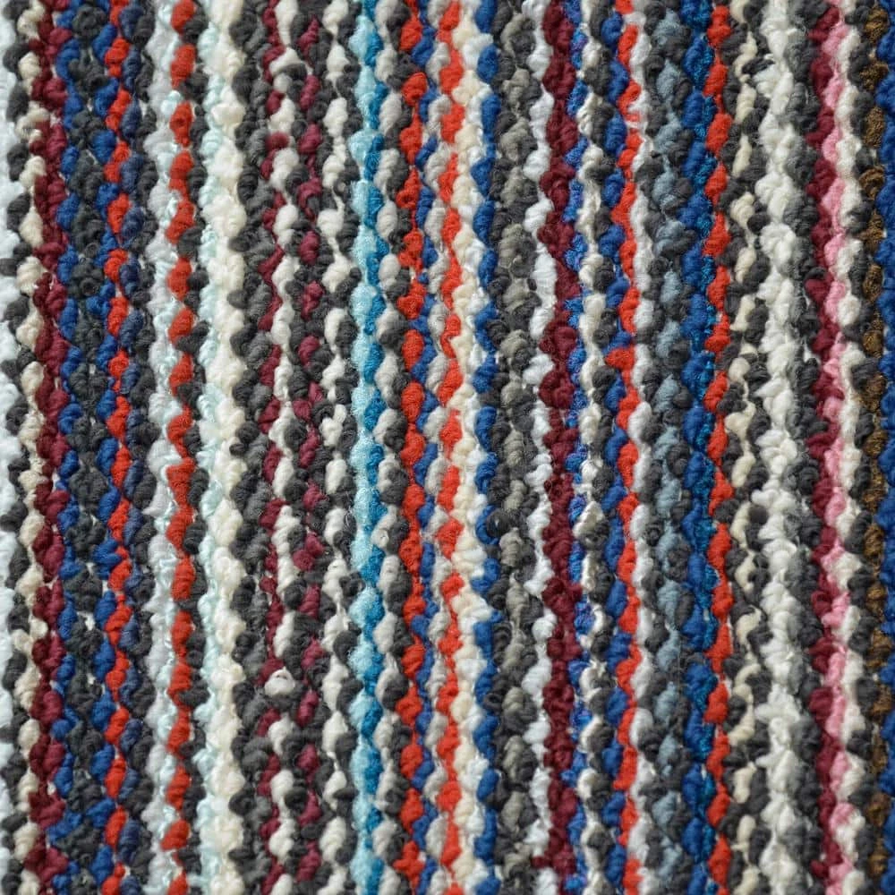Carnival Stripe Random Multi Color 3 ft. x 12 ft. Runner Rug by Garland Rug 6 Carnival Stripe Random Multi Color 3 ft. x 12 ft. Runner Rug by Garland Rug - Image 4