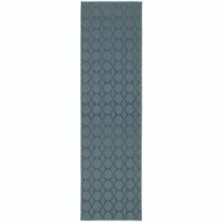Sparta Sea Foam 2 ft. x 12 ft. Trellis Runner Rug by Garland Rug