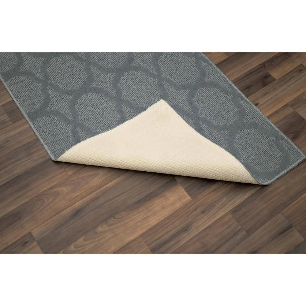 Sparta Sea Foam 2 ft. x 12 ft. Trellis Runner Rug by Garland Rug 5 Sparta Sea Foam 2 ft. x 12 ft. Trellis Runner Rug by Garland Rug - Image 3