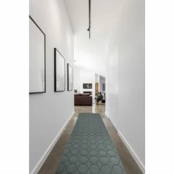 Sparta Sea Foam 3 ft. x 8 ft. Trellis Runner Rug by Garland Rug -ROPPE ONLINE STORE sea foam garland rug area rugs cl100n03609608 31 1000