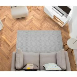 Sparta Silver 3 ft. x 5 ft. Area Rug by Garland Rug -ROPPE ONLINE STORE silver garland rug area rugs cl100n036060d7 31 1000