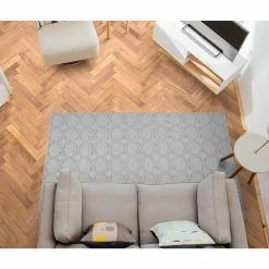 Sparta Silver 4 ft. x 6 ft. Area Rug by Garland Rug 11 Sparta Silver 4 ft. x 6 ft. Area Rug by Garland Rug -ROPPE ONLINE STORE silver garland rug area rugs cl100n048072d7 31 1000