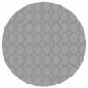 Sparta Silver 5 ft. x 5 ft. Round Trellis Area Rug by Garland Rug -ROPPE ONLINE STORE silver garland rug area rugs cl100n060rd7 64 1000