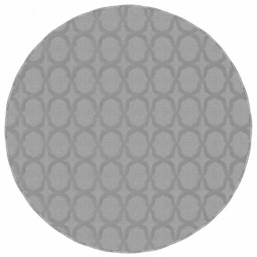 Sparta Silver 5 ft. x 5 ft. Round Trellis Area Rug by Garland Rug -ROPPE ONLINE STORE silver garland rug area rugs cl100n060rd7 64 1000