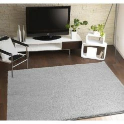 Skyline Shag Silver 9 Ft. x 12 Ft. Area Rug by Garland Rug 13 Skyline Shag Silver 9 Ft. x 12 Ft. Area Rug by Garland Rug -ROPPE ONLINE STORE silver garland rug area rugs sksh0n108144d7 31 1000