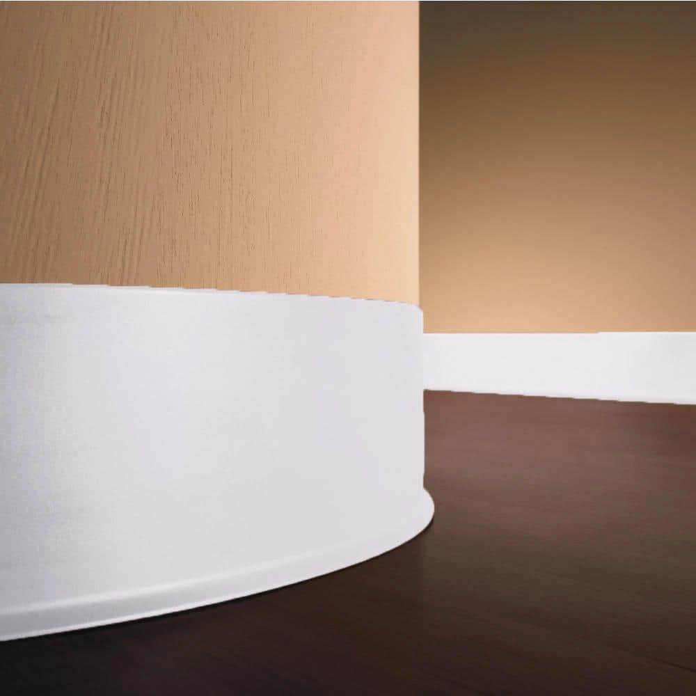 No Toe Snow 4 in. x 120 ft. x 1/8 in. Vinyl Wall Cove Base Coil by ROPPE 6 No Toe Snow 4 in. x 120 ft. x 1/8 in. Vinyl Wall Cove Base Coil by ROPPE - Image 4