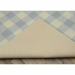 Country Living Soft Silver/Ivory 5 ft. x 7 ft. Checker Board Polypropylene Area Rug by Garland Rug -ROPPE ONLINE STORE soft silver ivory garland rug area rugs ll920n06008443 4f 1000