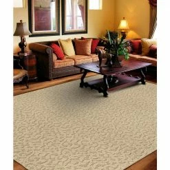Ivy Beige 6 ft. x 9 ft. Area Rug by Garland Rug -ROPPE ONLINE STORE tan garland rug area rugs cl 01 0n 0069 02 31 1000
