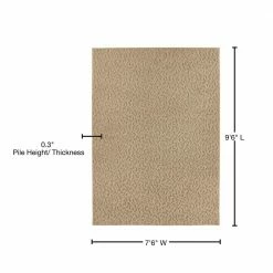 Ivy Tan 7 ft. 6 in. x 9 ft. 6 in. Floral Area Rug by Garland Rug -ROPPE ONLINE STORE tan garland rug area rugs cl010n09011401 76 1000