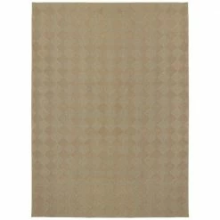 Diamond Tan 9 ft. x 12 ft. Area Rug by Garland Rug