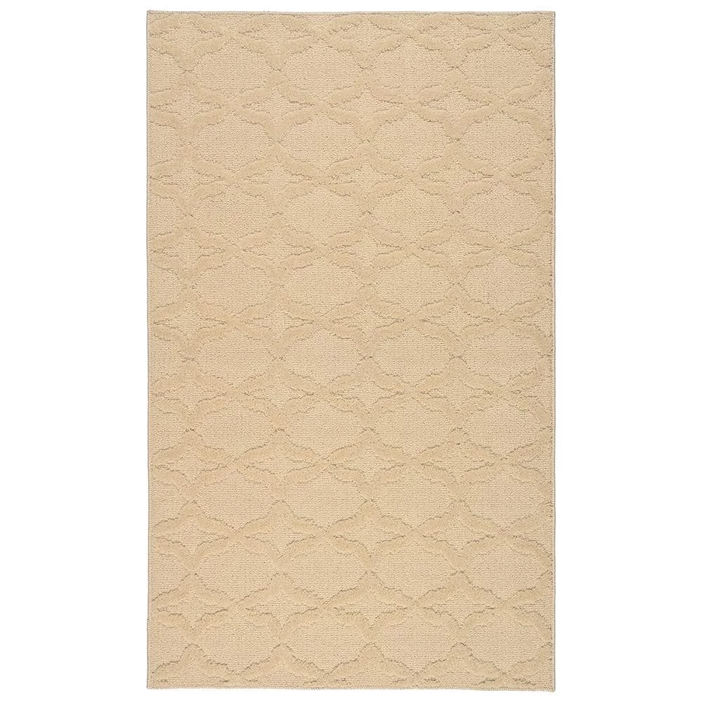 Sparta Tan 3 ft. x 5 ft. Area Rug by Garland Rug 3 Sparta Tan 3 ft. x 5 ft. Area Rug by Garland Rug