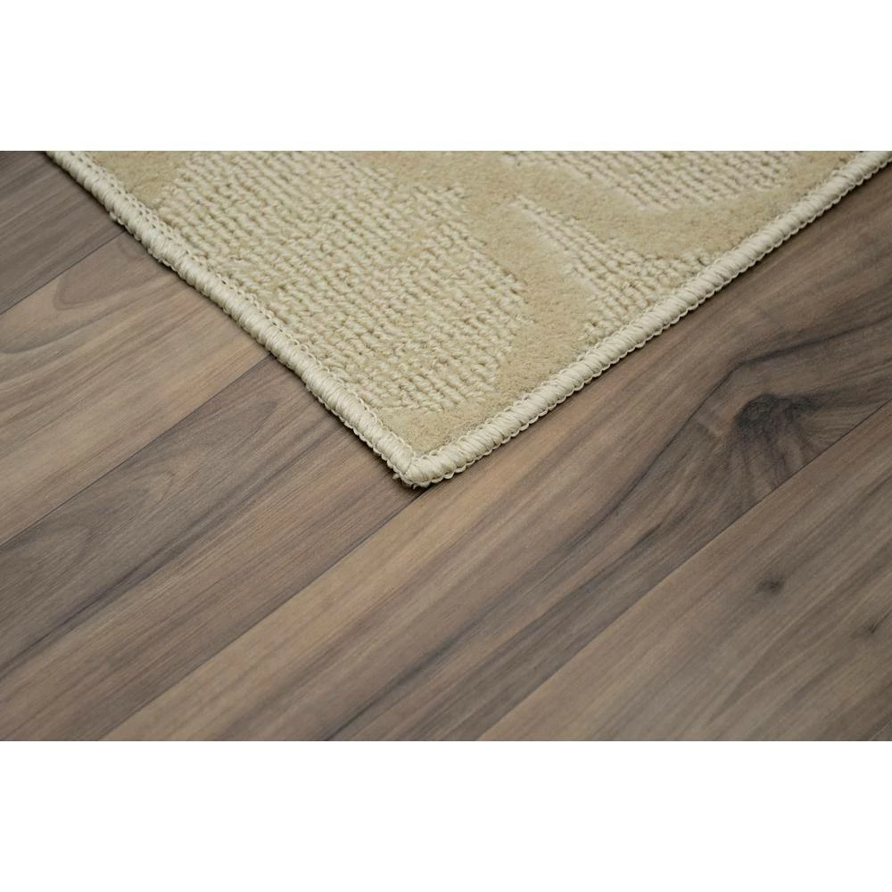 Sparta Tan 3 ft. x 5 ft. Area Rug by Garland Rug 4 Sparta Tan 3 ft. x 5 ft. Area Rug by Garland Rug - Image 2