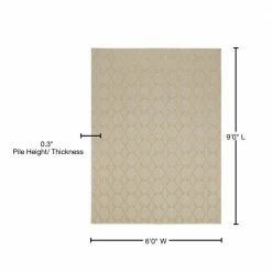 Sparta 6 Ft. x 9 Ft. Area Rug Tan by Garland Rug -ROPPE ONLINE STORE tan garland rug area rugs cl100n07210801 76 1000