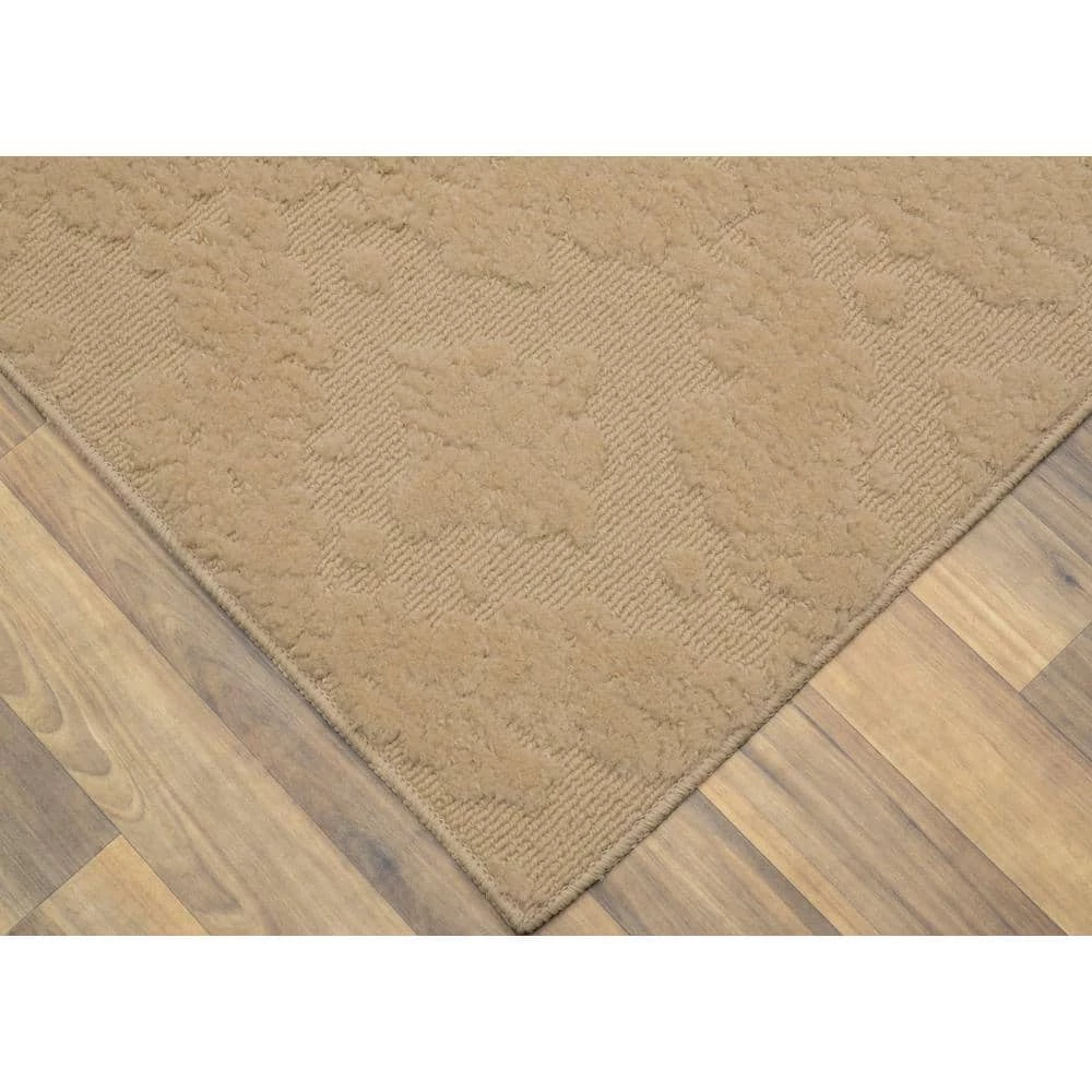 Charleston Tan 12 ft. x 12 ft. Area Rug by Garland Rug 4 Charleston Tan 12 ft. x 12 ft. Area Rug by Garland Rug - Image 2