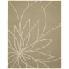 Grand Floral Tan/Ivory 8 ft. x 10 ft. Area Rug by Garland Rug -ROPPE ONLINE STORE tan ivory garland rug area rugs ll460a096120g3 64 1000