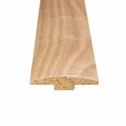 Solid Hardwood Unfinished 0.28 in. T x 2 in. W x 78 in. L T-Molding by ROPPE -ROPPE ONLINE STORE unfinished roppe wood floor trim htmu500 4f 1000